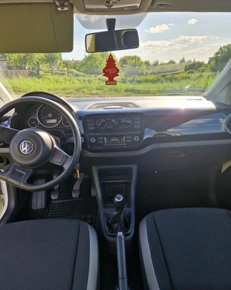 Volkswagen up! cena 18900 przebieg: 64327, rok produkcji 2012 z Miłosław małe 529